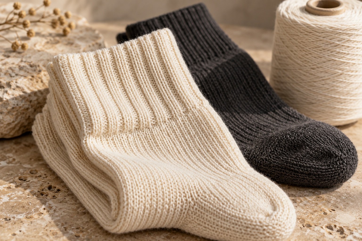 sock materials — ELBASOCKS product concept